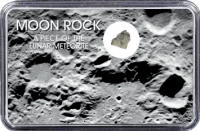 Mond Meteorit NWA 11407 (Motiv: Mond-Einschlagskrater und Mondgestein II) Mond Meteorit NWA 11407 (Motiv: Mond-Einschlagskrater und Mondgestein II)