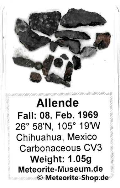 Allende Meteorit - 1,05 g