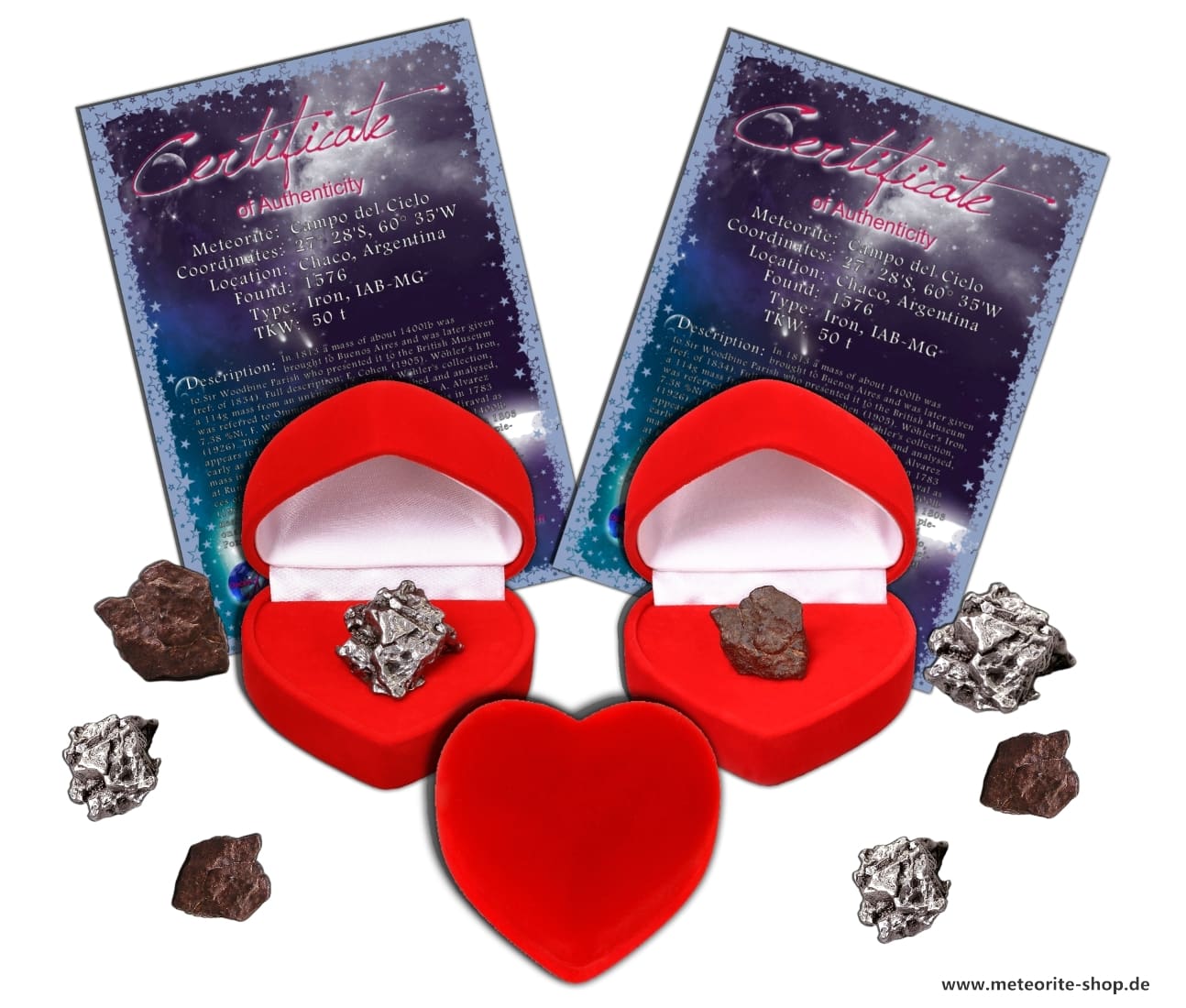 Sternschnuppe für die Freundin als Geschenk zum Valentinstag, zur Verlobung oder Hochzeitsantrag